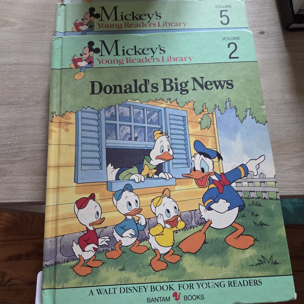 Donald's Big News Book Set